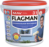 Краска FLAGMAN 31 премиальная фасадная