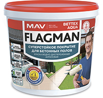 Краска FLAGMAN BETTEX AQUA суперстойкое покрытие для бетонных полов